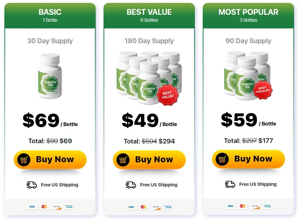 TheClaritoxPro.com price